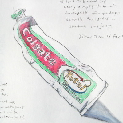 400x400 Toothpaste Tube 6406 My Quest This Summer Is To Fill As