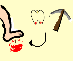 300x250 Just Stepped On A Toothpick And It Rlly Hurt