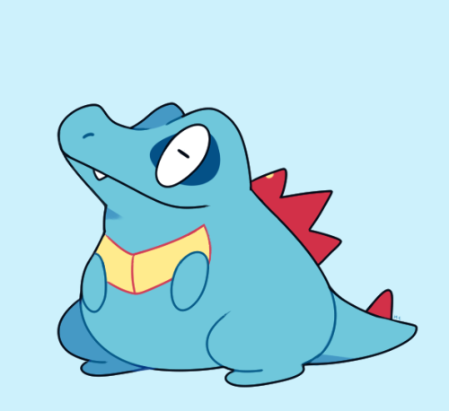500x458 Totodile Drawing Tumblr
