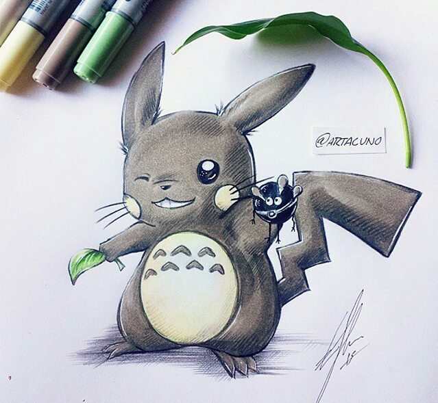 639x589 Totochu! Totoro, Studio Ghibli