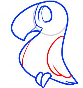 285x302 How To Draw How To Draw A Toucan For Kids
