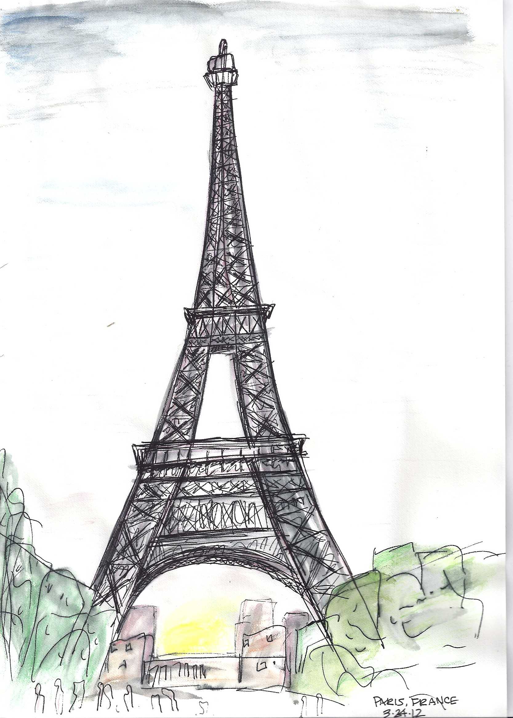 1667x2333 Watercolour Eiffel Tower Art Watercolor, Ink Art