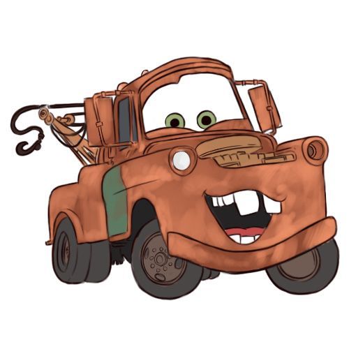 500x500 Draw Mater From Cars Cars, Drawings And Craft