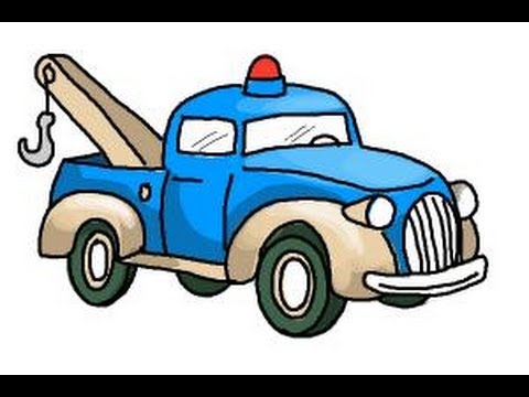 480x360 How To Draw A Tow Truck