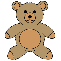 250x250 How To Draw A Teddy Bear