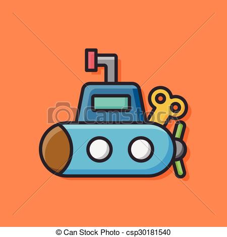 450x470 Toy Boat Icon Eps Vector