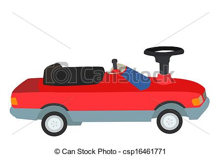 450x319 Vector And Illustration Of Red Toy Car Vectors Illustration