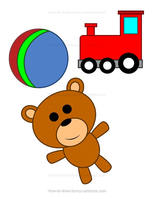 520x675 To Draw Cartoon Toys