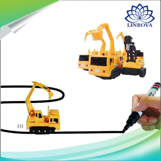 550x550 China Magic Toy Truck Pen Drawing Mini Inductive Car Toys For Kids