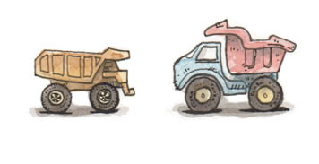 356x183 Toy Trucks Drawn In Nj Playground Jay Boucher