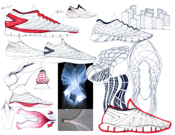 600x464 Nike + Run Por Brett Golliff, Via Behance Novos