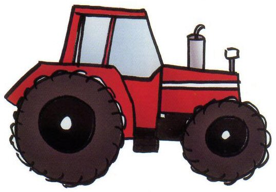 537x374 How To Draw A Terrific Tractor Art For Children