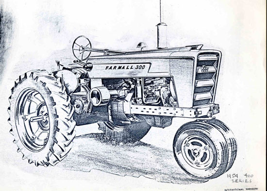 550x394 Red Tractors Down Under International Harvester Company