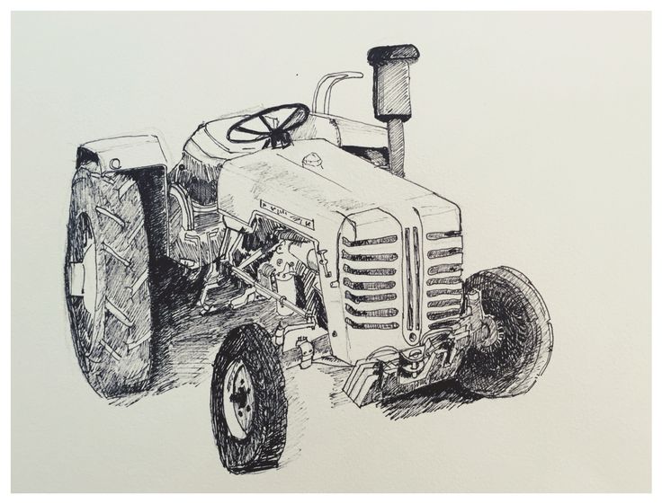 736x561 Tractor, Farm, Drawing Transportation Wheels, Sails Amp Such