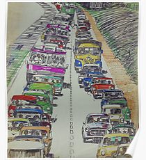 210x230 Traffic Drawing Posters Redbubble