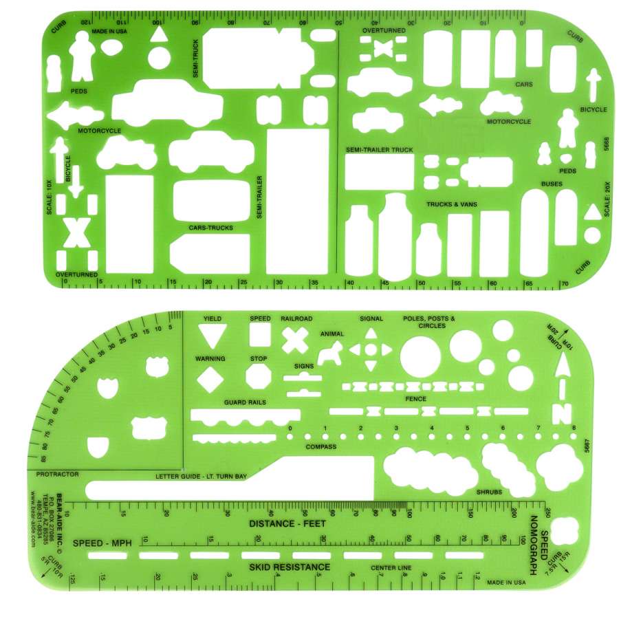 900x900 Traffic Drawing Template [6 Ba 5667 68]