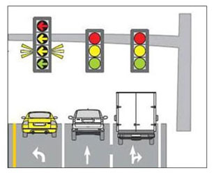 304x248 Left Turn Yellow Signal To Be Installed On Traffic