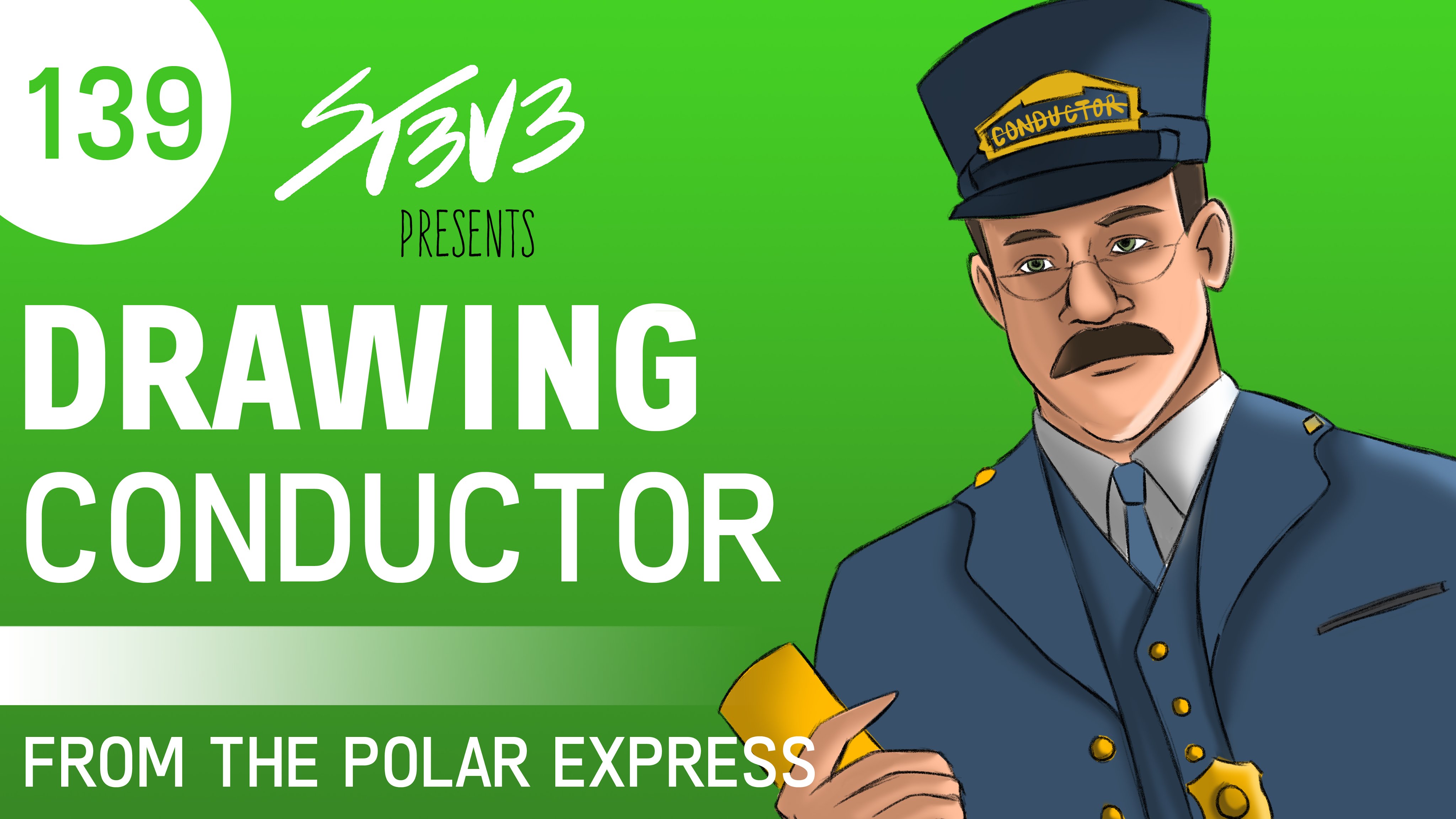 4096x2304 139 Drawing The Conductor (From Warner Bros. Polar Express