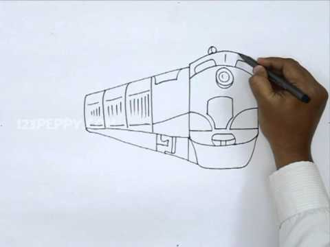 480x360 How To Draw A Train