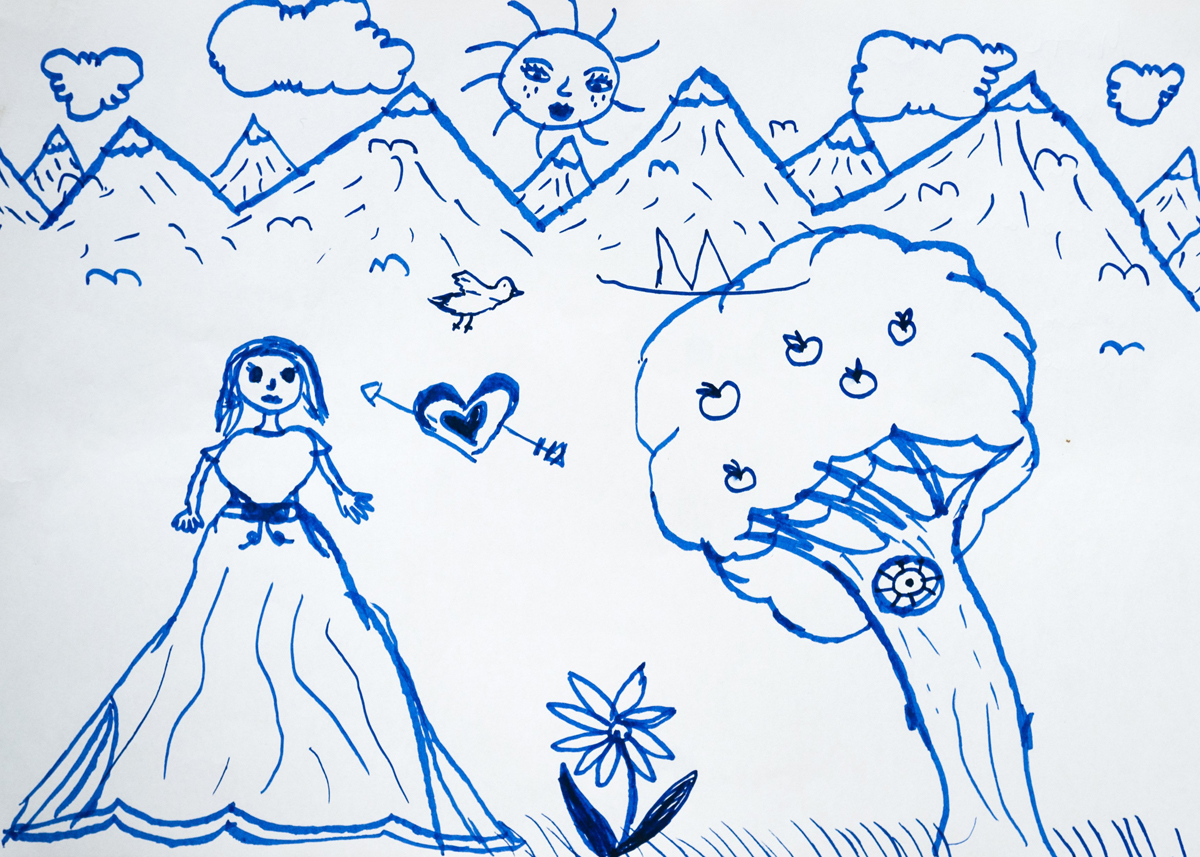 1200x857 Migrant Children's Drawings From Hungary Train Station