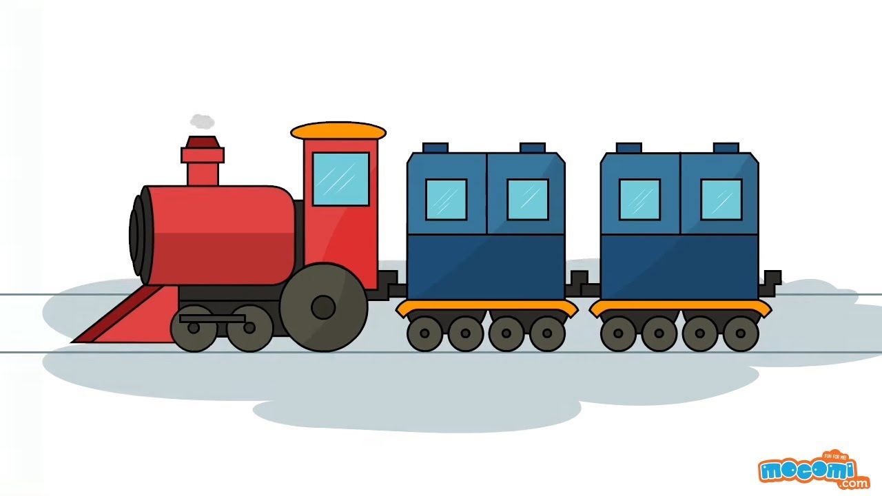 1280x720 How To Draw A Train