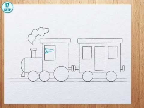 480x360 How To Draw A Train