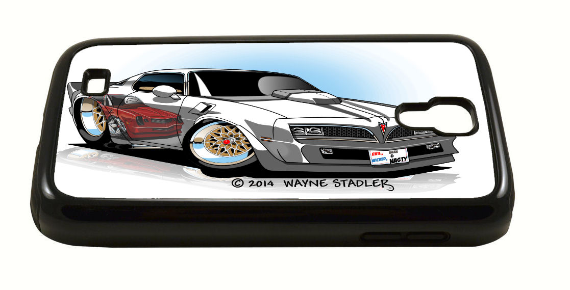 1117x569 Phone Cases 1977 Firebird Trans Am With Camaro Reflection Cartoon