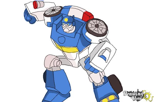 600x400 How To Draw Chase From Transformers Rescue Bots