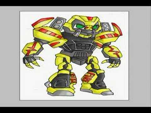 480x360 Drawing Of The Transformers Autobots In Anime Version