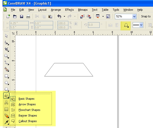 602x502 Making A Trapezoidal Shape For Vinyl Cutting