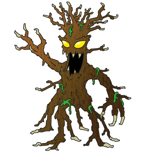 540x540 How To Draw Tree Monsters
