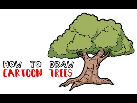 480x360 How To Draw A Cartoon Tree Step By Step