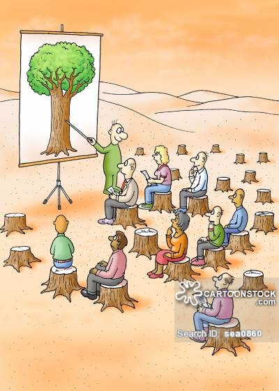 400x561 Cutting Down Trees Cartoons And Comics