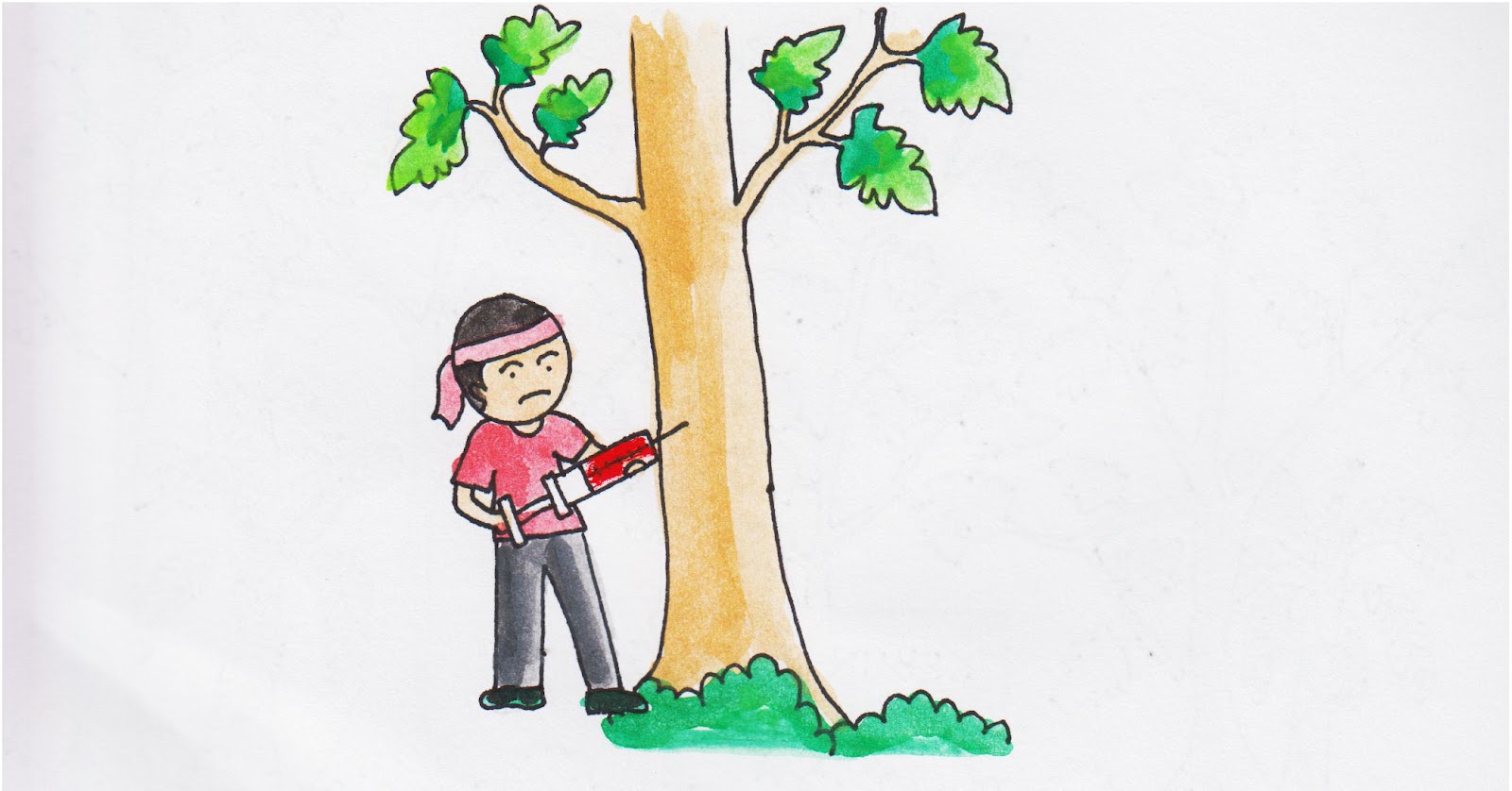 1600x838 I Feel Like Drawing A Story Of A Bad Tree