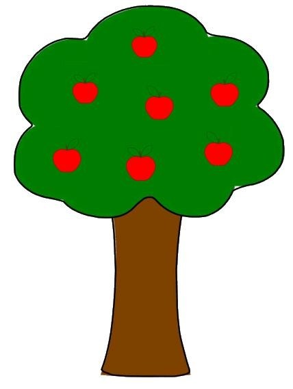 428x568 Simple Apple Tree Drawing Simple Living Tree In The World Places