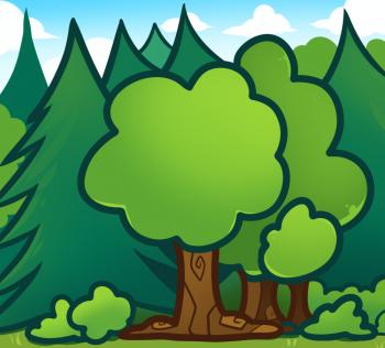 350x316 How To Draw How To Draw Trees For Kids