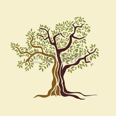 236x236 Hand Drawn Tree Symbol