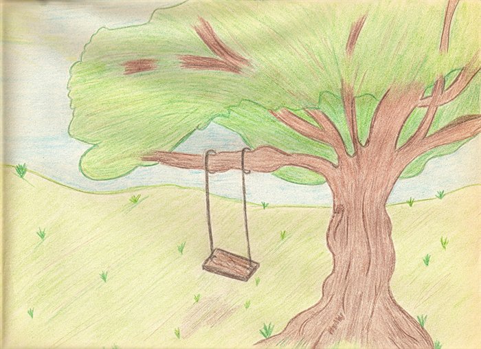 Tree Swing Drawing at GetDrawings | Free download