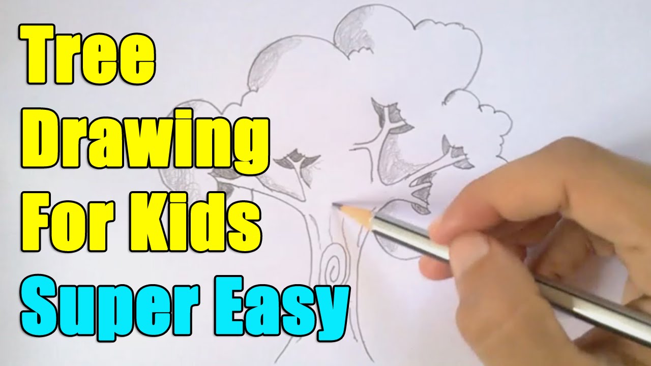 1280x720 How To Draw A Tree In Easy Way
