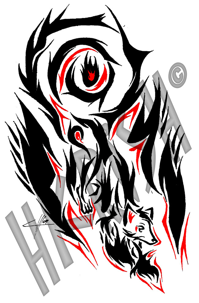 650x989 Tribal Fire Tattoo Designs Tribal Flame Tattoos Tribal Lion Tattoo