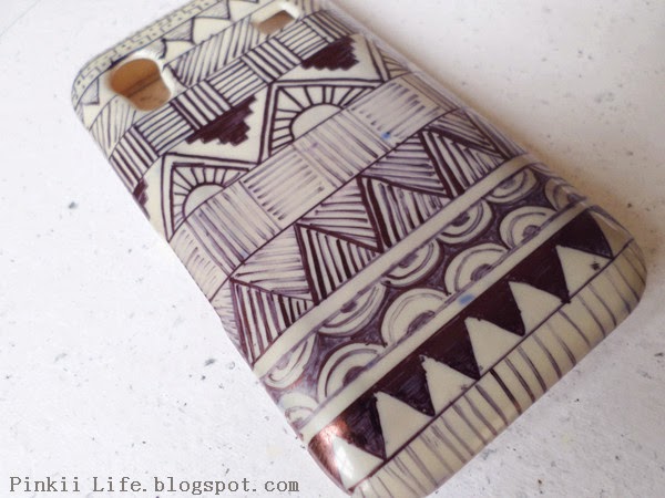 600x450 Diy Phone Cover Makeover! Tribal Pattern