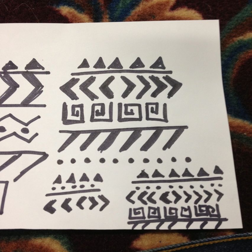 852x852 Tribal Print Christina's Diy