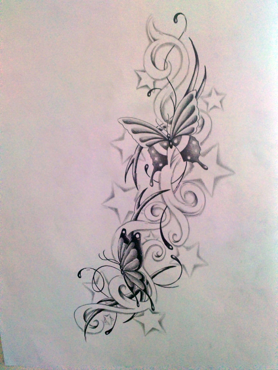 900x1200 Roses And Stars Tattoo Designs Images About Cool Tattoos