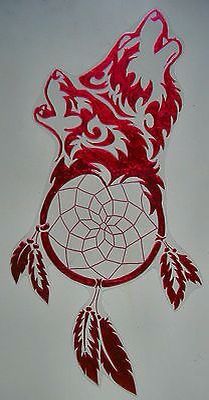 209x400 Tribal Wolf Dream Catcher