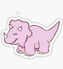 210x230 Triceratops Drawing Stickers Redbubble