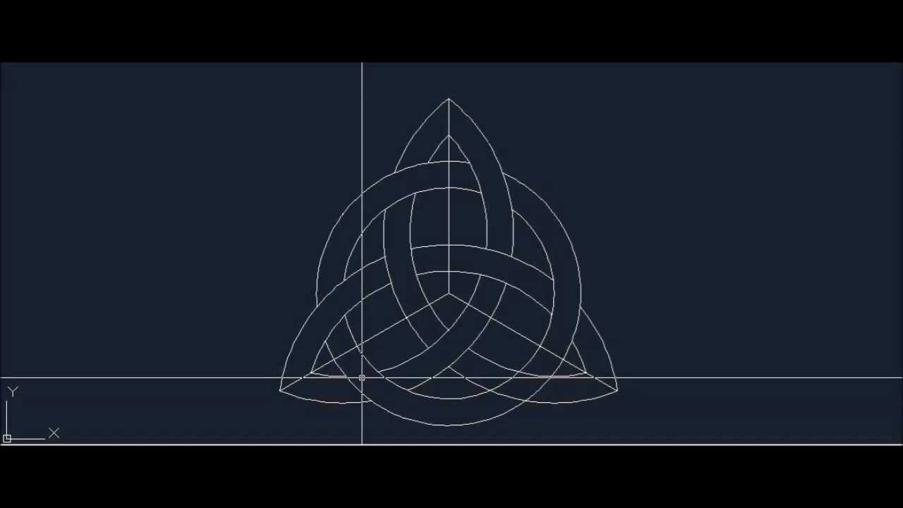 1280x720 How To Draw Celtic Knot Triquetra Trinity Symbol Step By Step