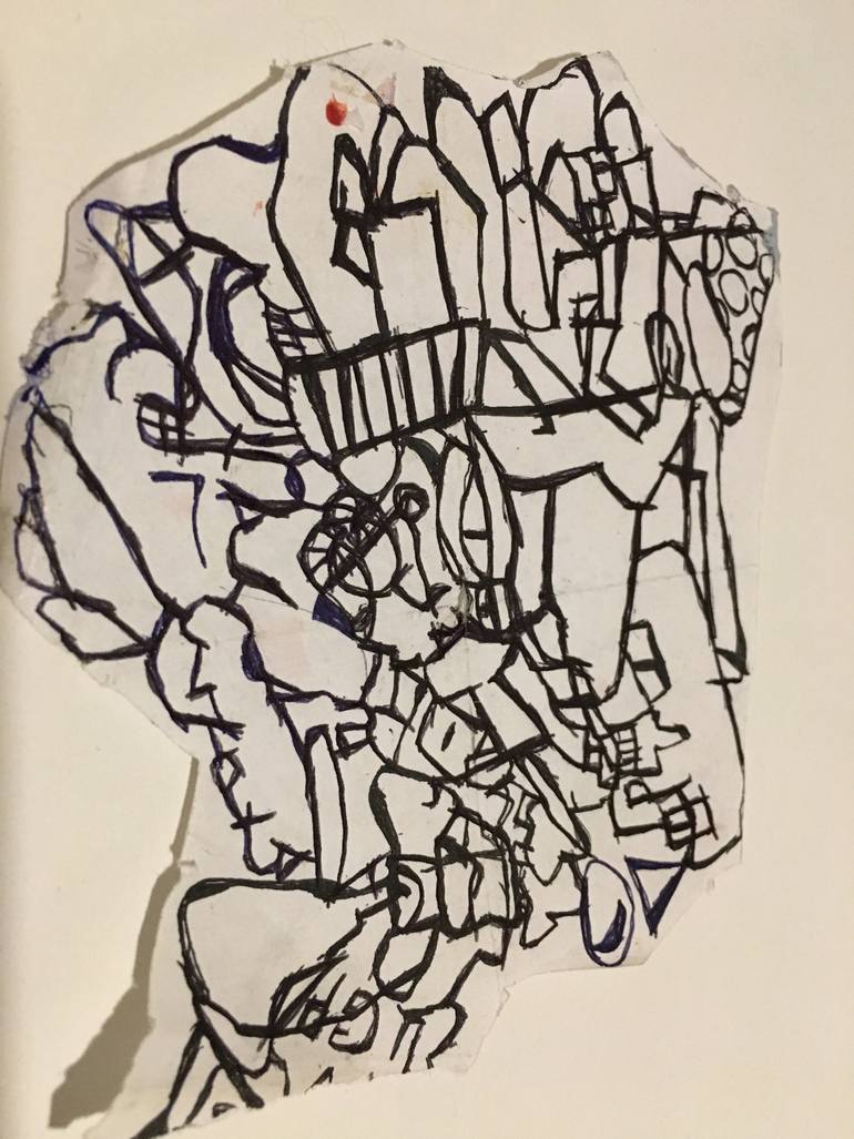 770x1027 Saatchi Art Trip Drawing By Crystal Escobar