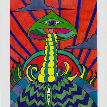 354x354 Shop Trippy Mushroom On Wanelo