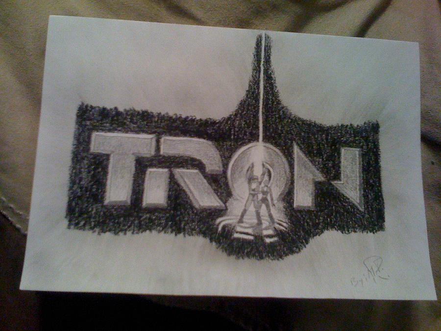 900x675 Tron Drawing By Megan Rhoades