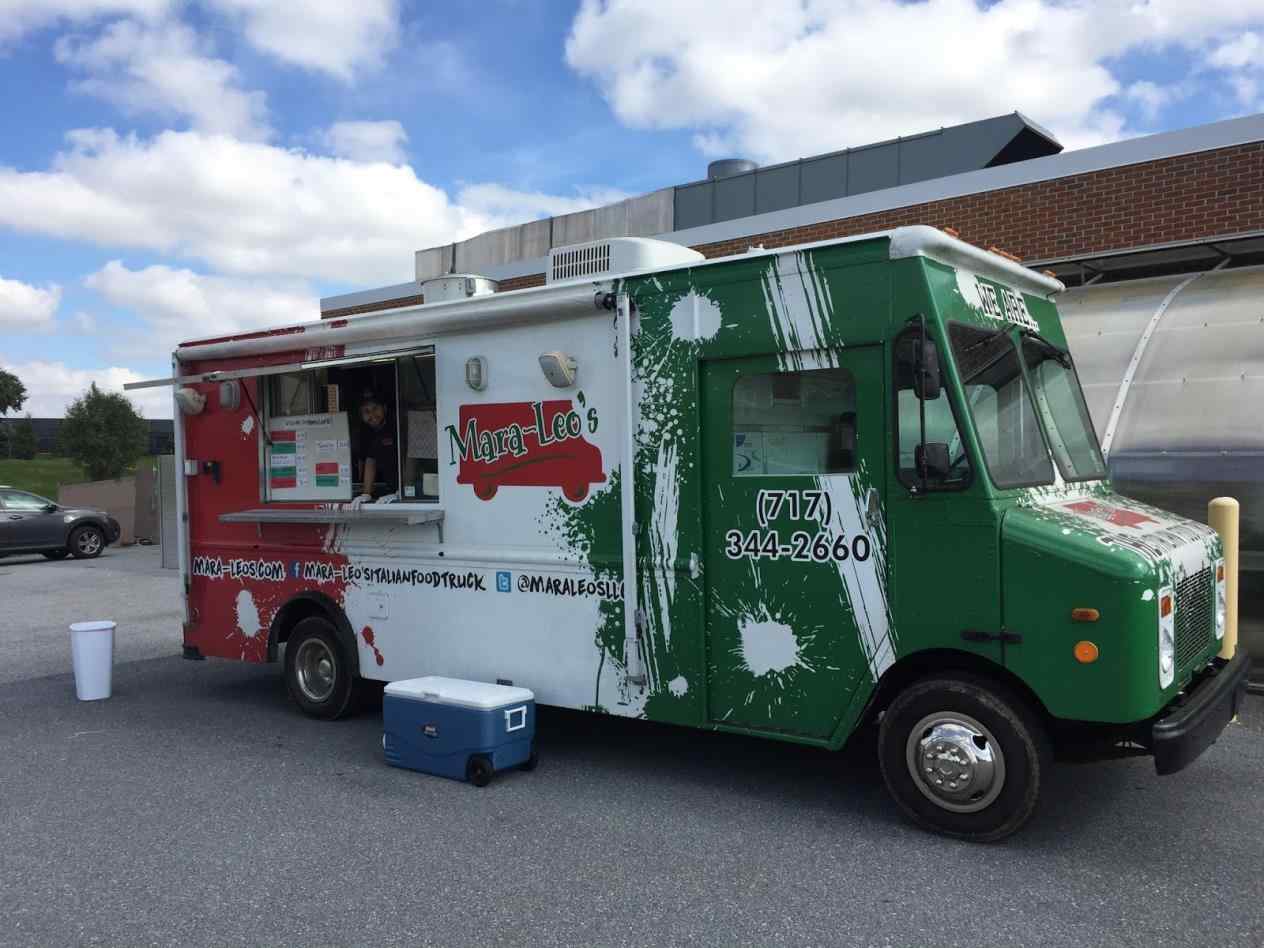 1264x948 The Images Collection Of Draw Blank Food Truck Drawing A Pickup